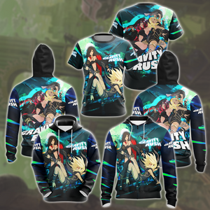 Gravity Rush Video Game All Over Printed T-shirt Tank Top Zip Hoodie Pullover Hoodie Hawaiian Shirt Beach Shorts Joggers   