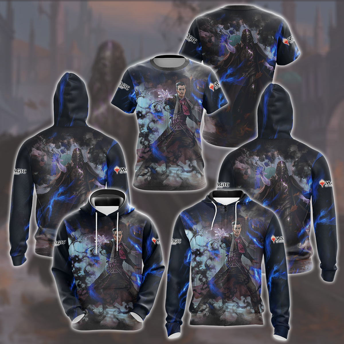 Magic: The Gathering Davriel Cane Video Game All Over Printed T-shirt Tank Top Zip Hoodie Pullover Hoodie Hawaiian Shirt Beach Shorts Joggers   