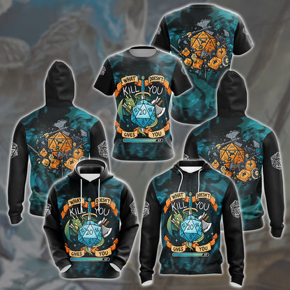 Dungeons & Dragons Video Game All Over Printed T-shirt Tank Top Zip Hoodie Pullover Hoodie Hawaiian Shirt Beach Shorts Joggers