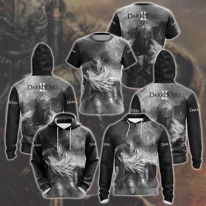 Dark Souls 2 Video Game All Over Printed T-shirt Tank Top Zip Hoodie Pullover Hoodie Hawaiian Shirt Beach Shorts Joggers