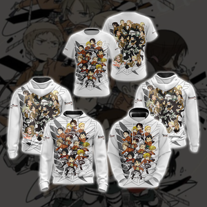 Attack on Titan New Unisex 3D T-shirt   