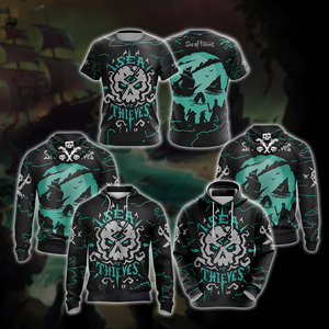 Sea of Thieves New Look Unisex 3D T-shirt   