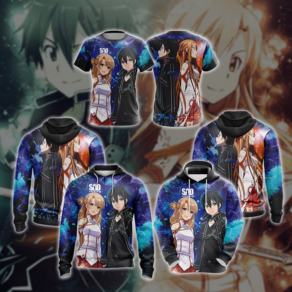 Sword Art Online Unisex 3D T-shirt   