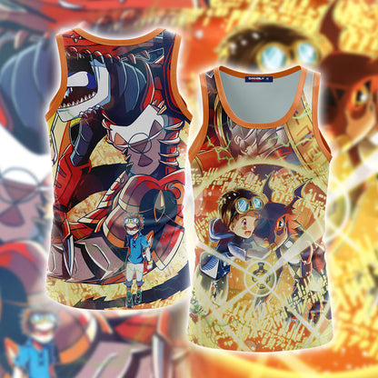 Digimon - Takato And Gallantmon Unisex 3D T-shirt Tank Top