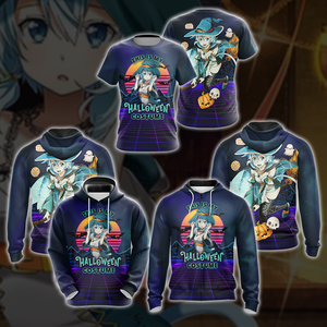 This is my Halloween Costume Sinon Sword Art Online All Over Print T-shirt Zip Hoodie Pullover Hoodie   