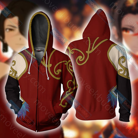 RWBY Cinder Fall Cosplay Zip Up Hoodie 5XL
