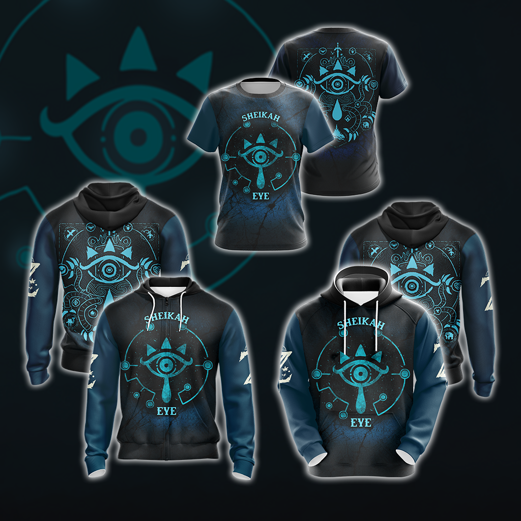 The Legend of Zelda - Sheikah Eye New Unisex 3D T-shirt