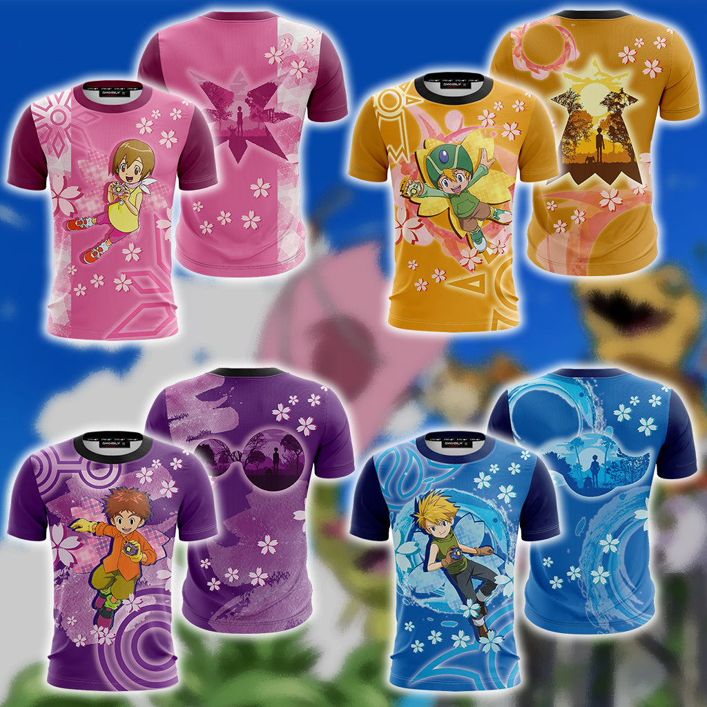 Digimon Ishida Yamato Unisex 3D T-shirt