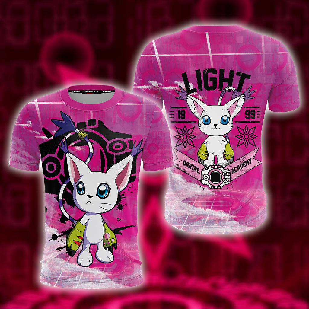 Digimon New The Crest Of Light 3D T-shirt T-shirt