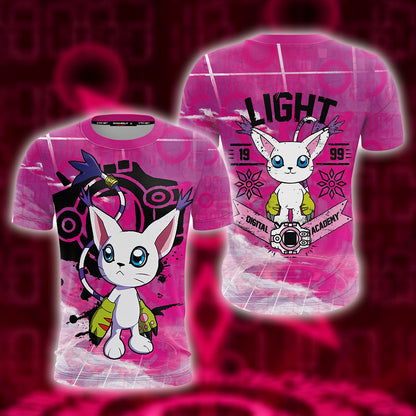 Digimon New The Crest Of Light 3D T-shirt T-shirt