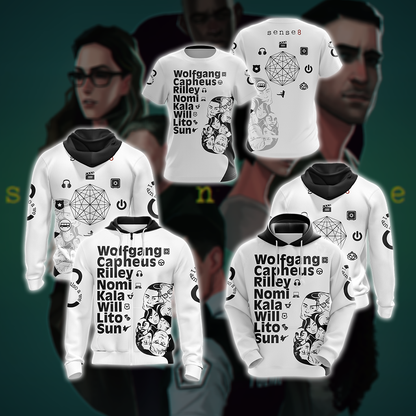Sense8 New Style Unisex 3D T-shirt