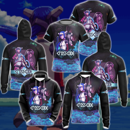 CrossCode Video Game 3D All Over Printed T-shirt Tank Top Zip Hoodie Pullover Hoodie Hawaiian Shirt Beach Shorts Jogger