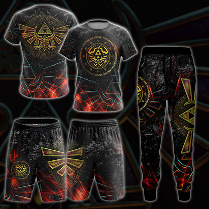 The Legend of Zelda All Over Print Beach Shorts Jogger