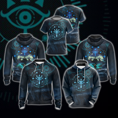 The Legend of Zelda - Sheikah Symbol Unisex 3D T-shirt