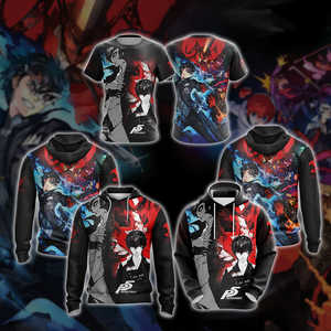 Persona 5 New Look Unisex 3D T-shirt   