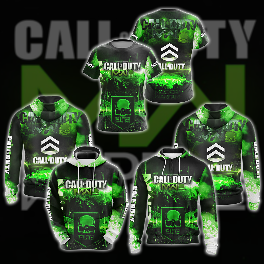 Call of Duty: Modern Warfare All Over Print T-shirt Tank Top Zip Hoodie Pullover Hoodie Hawaiian Shirt