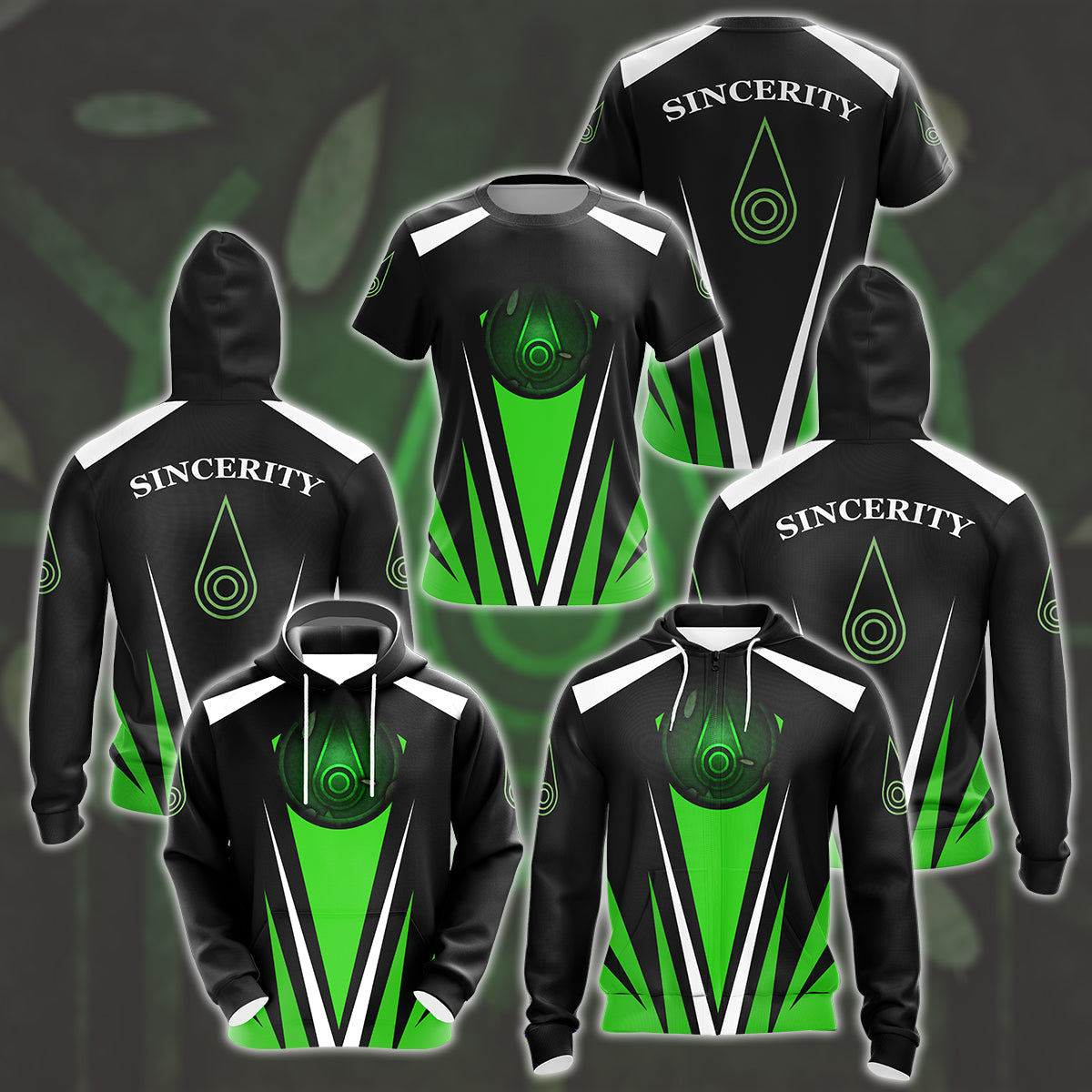 Digimon Crest Of Sincerity Video Game All Over Printed T-shirt Tank Top Zip Hoodie Pullover Hoodie Hawaiian Shirt Beach Shorts Joggers