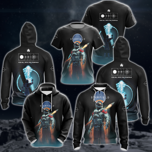 Starfield Video Game 3D All Over Printed T-shirt Tank Top Zip Hoodie Pullover Hoodie Hawaiian Shirt Beach Shorts Joggers   