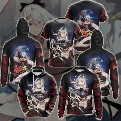 Drakengard Zero Video Game 3D All Over Printed T-shirt Tank Top Zip Hoodie Pullover Hoodie Hawaiian Shirt Beach Shorts Jogger
