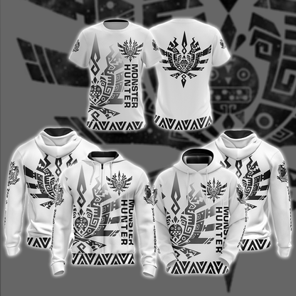 Monster Hunter Ultimate 4 Symbol Unisex 3D T-shirt
