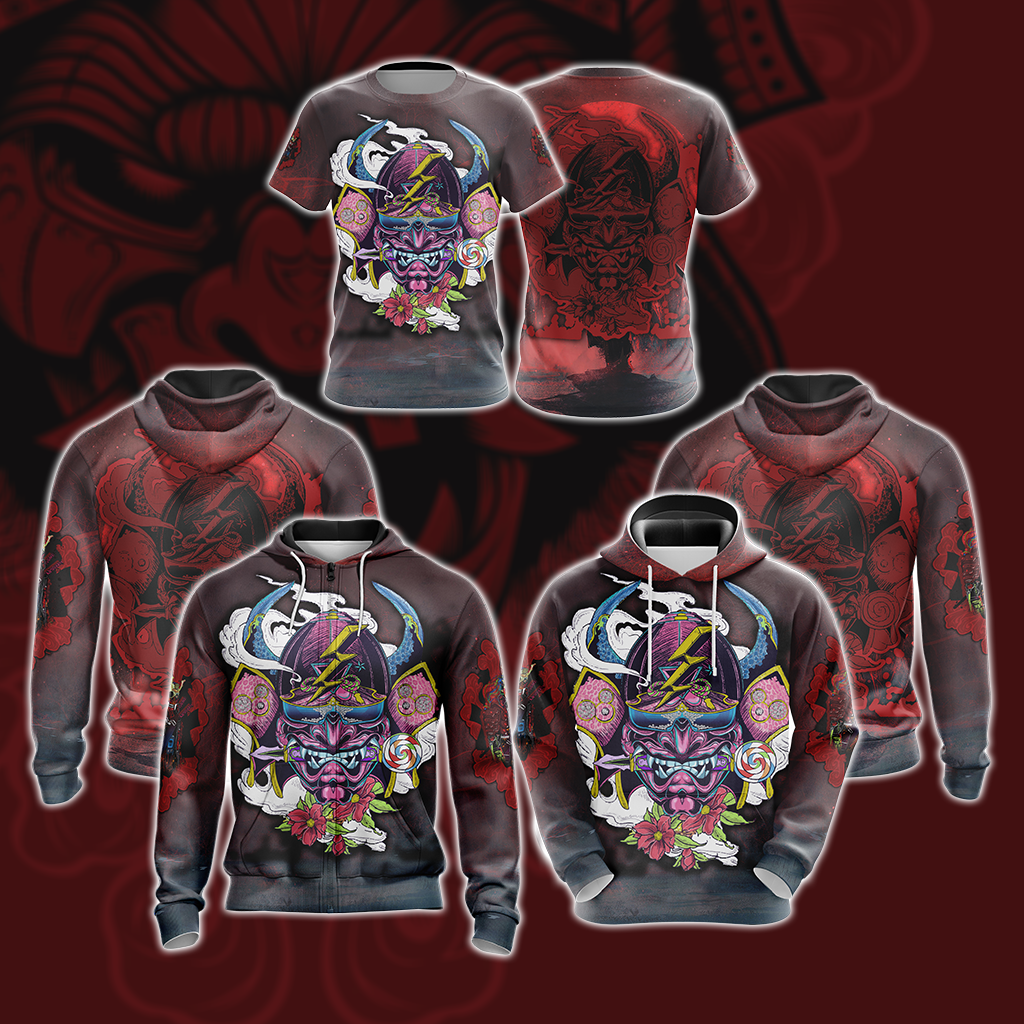 Samurai Unisex 3D T-shirt