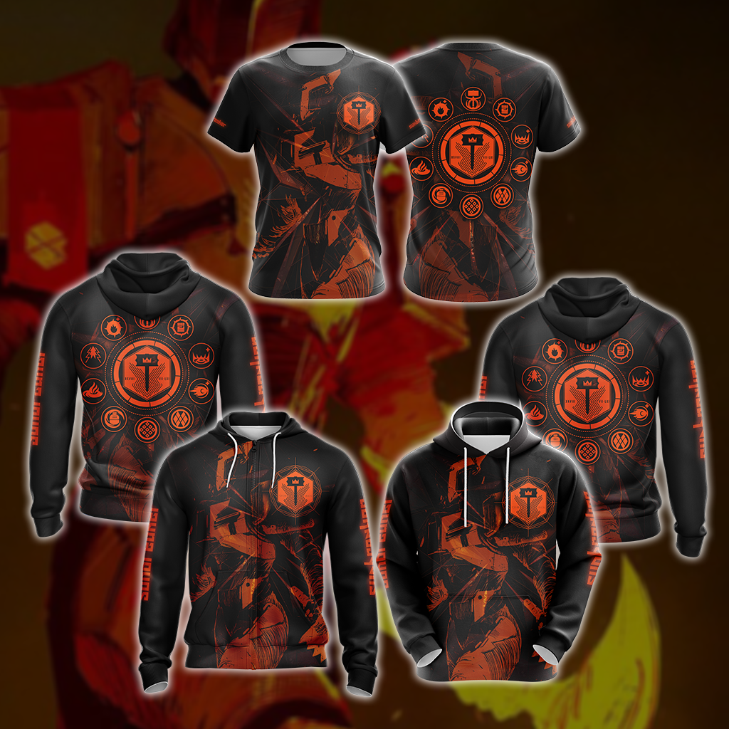 Destiny Titan Sunbreaker Unisex 3D T-shirt