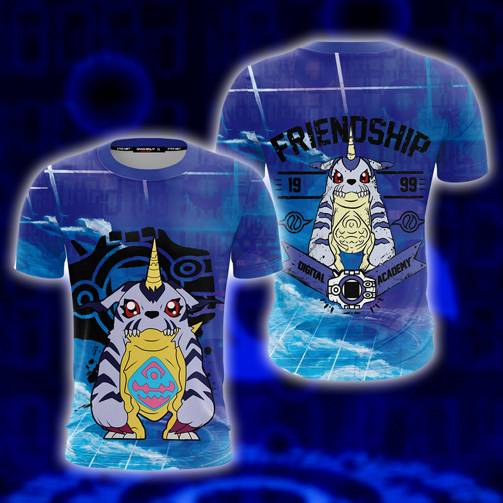Digimon New The Crest Of Friendship 3D T-shirt T-shirt