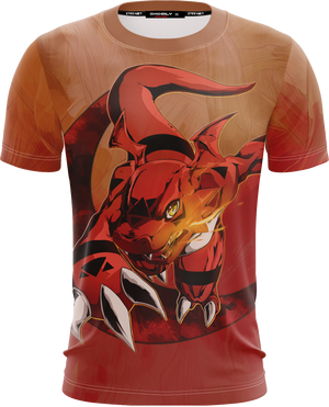 Digimon Guilmon Unisex 3D T-shirt   