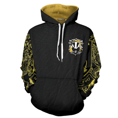 Hufflepuff Edition Harry Potter Unisex 3D T-shirt