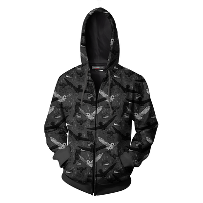 Hedwig Owl Seamless Harry Potter Unisex 3D T-shirt