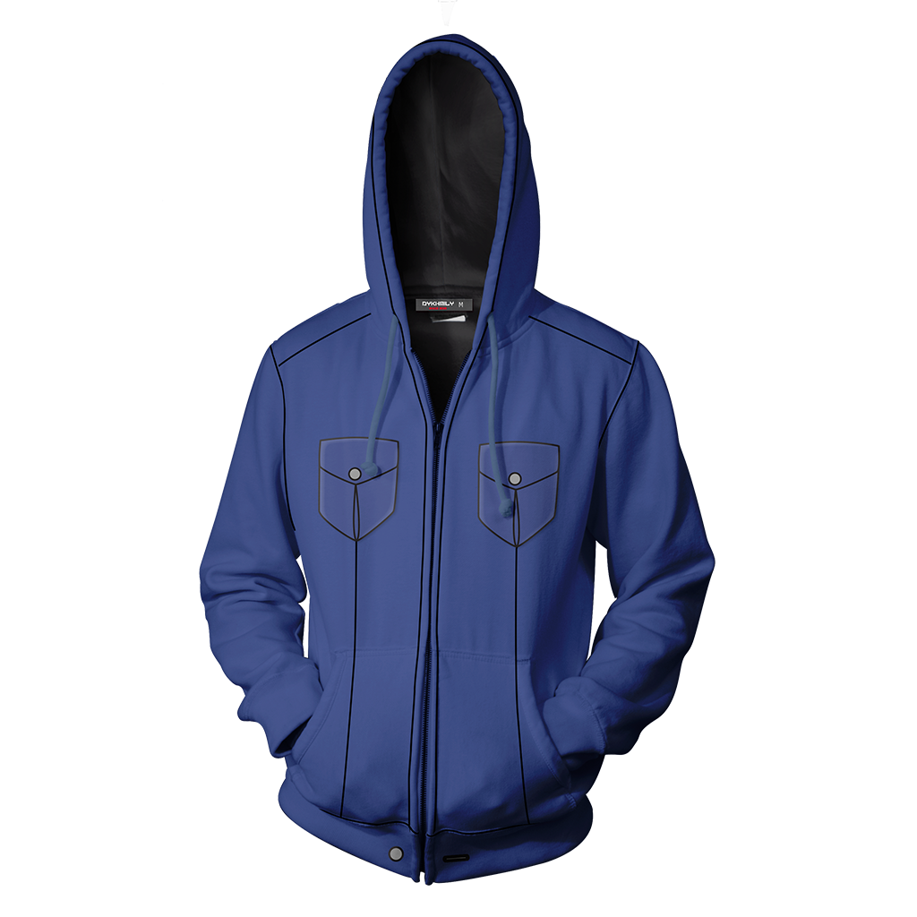 Yu-Gi-Oh! Katsuya Jonouchi Cosplay Zip Up Hoodie Jacket