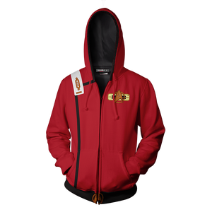 Star Trek II: The Wrath Of Khan Cosplay Zip Up Hoodie Jacket   