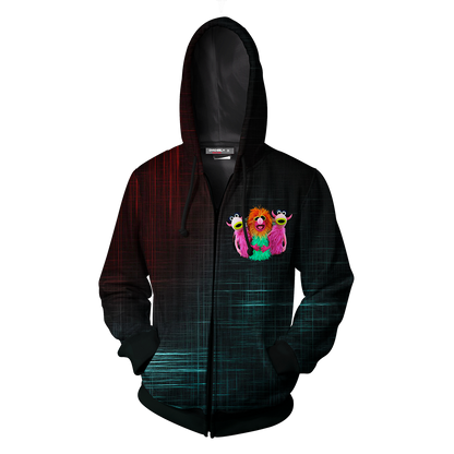 I Don't Always Mahnamahna But When I Do Doo Doot Doo Do Doo Zip Up Hoodie