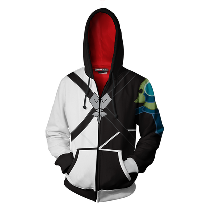 Kingdom Hearts Ventus Cosplay Zip Up Hoodie Jacket