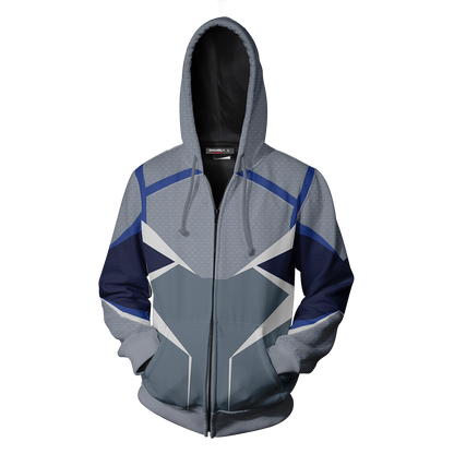 Quicksilver (Pietro Maximoff) Cosplay Zip Up Hoodie Jacket