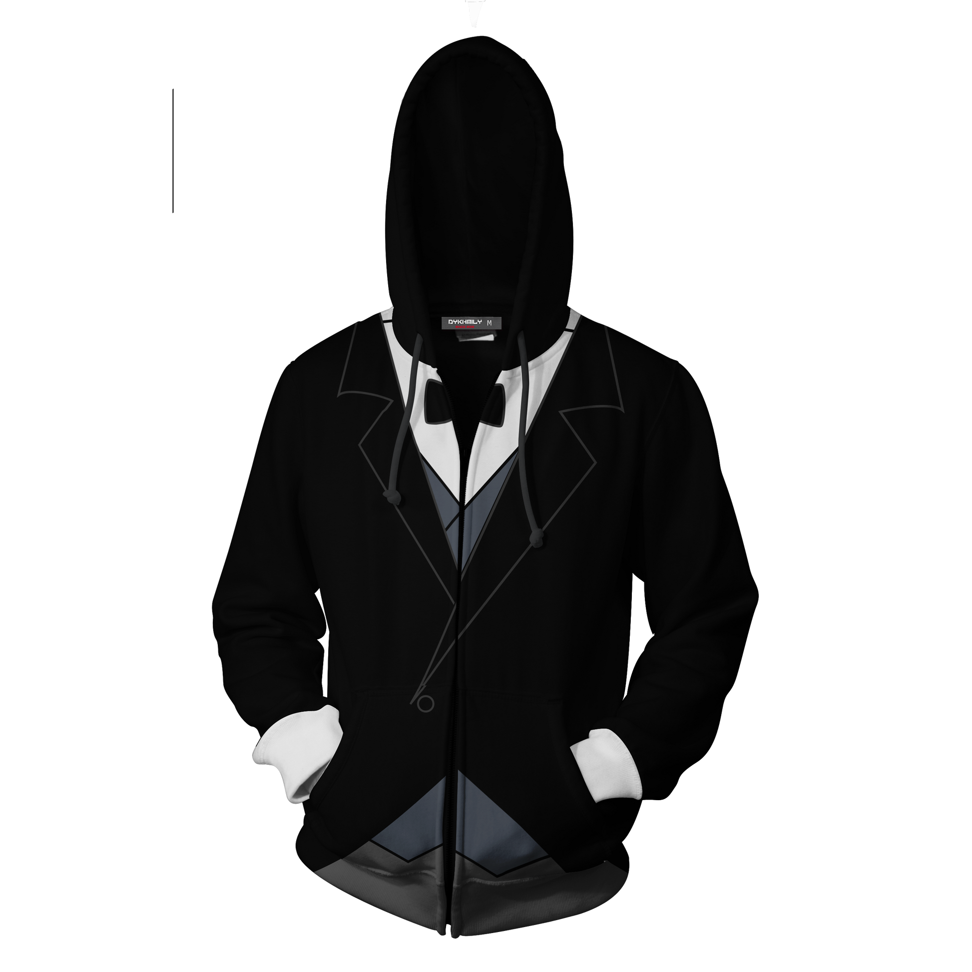 Batman Alfred Pennyworth Cosplay Zip Up Hoodie Jacket