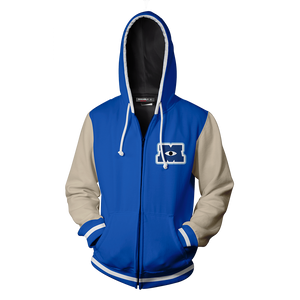 Monsters University Uniform Cosplay Zip Up Hoodie Jacket   