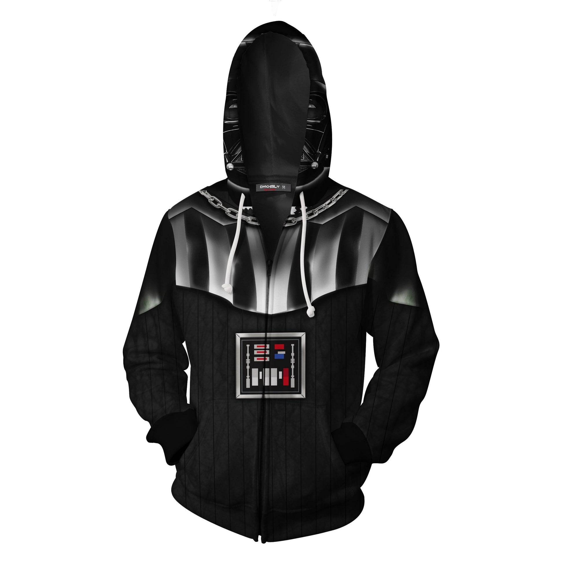 Darth Vader Cosplay (Anakin Skywalker) Star Wars Zip Up Hoodie Jacket