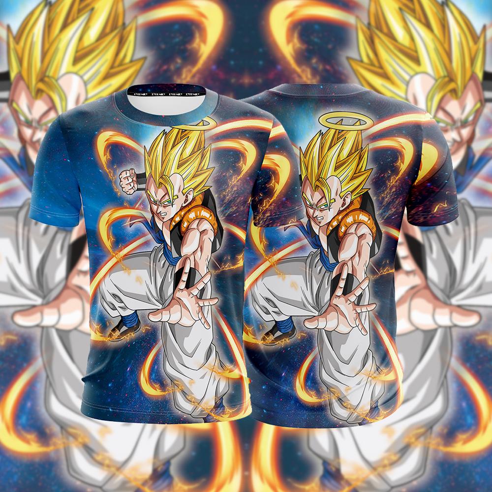 Gogeta (Goku And Vegeta) Dragon Ball Unisex 3D T-shirt