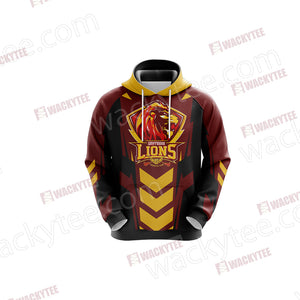 Harry Potter - Gryffindor House Sporty Style Unisex 3D T-shirt
