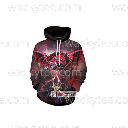 Yu Gi Oh! Yami Yugi And Slifer The Sky Dragon 3D T-shirt