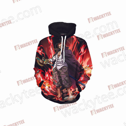 One Piece Red-Haired Shanks Unisex 3D T-shirt