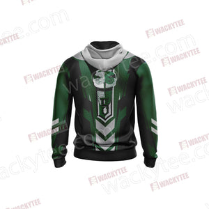 Harry Potter - Slytherin House Sporty Style Unisex Unisex 3D T-shirt