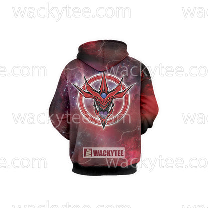 Yu Gi Oh! Yami Yugi And Slifer The Sky Dragon 3D T-shirt