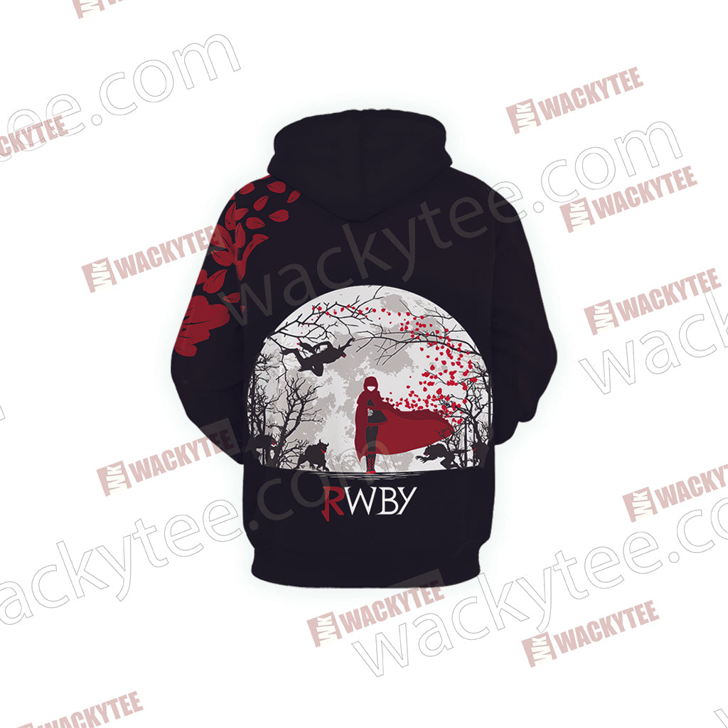 Team RWBY Ruby Rose Unisex 3D T-shirt