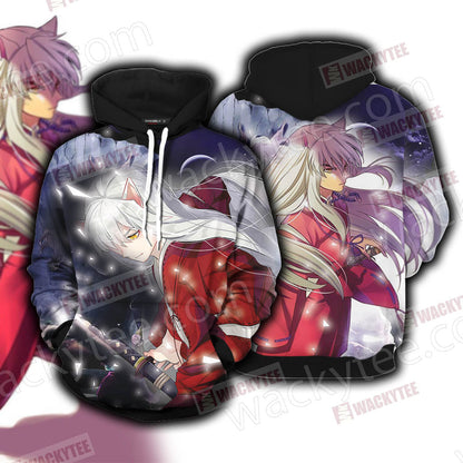 Inuyasha Unisex 3D T-shirt Hoodie