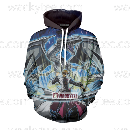 Yu Gi Oh! Seto Kaiba And Blue-eyes White Dragon T-shirt