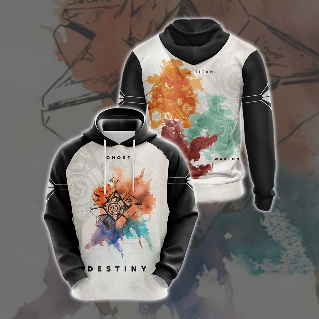 Destiny - Ghost New Look Unisex 3D T-shirt Hoodie