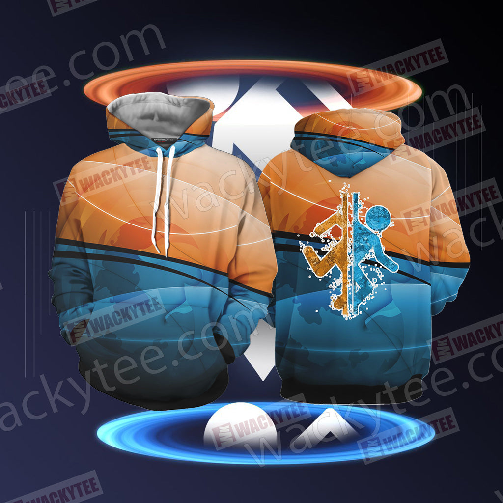Portal Unisex 3D T-shirt Hoodie