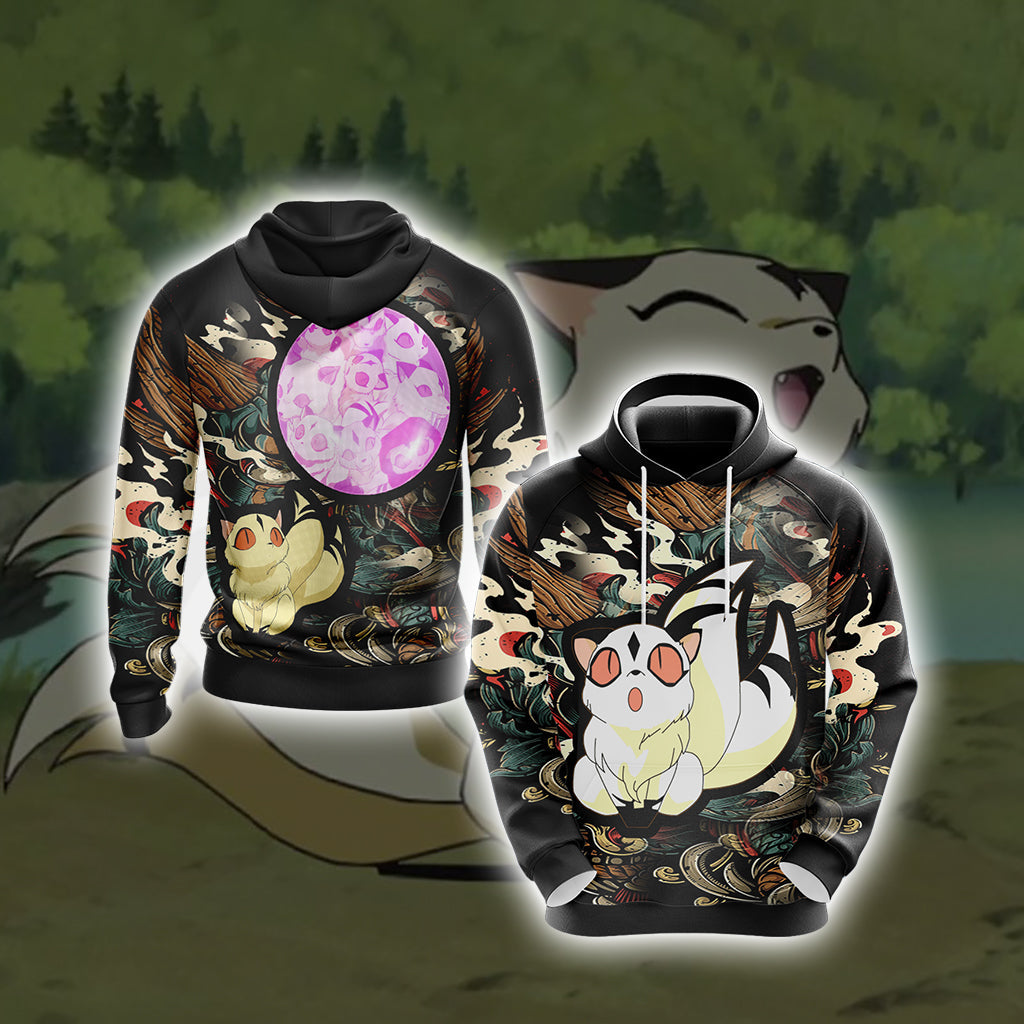 Inuyasha - Kirara Unisex 3D T-shirt Hoodie
